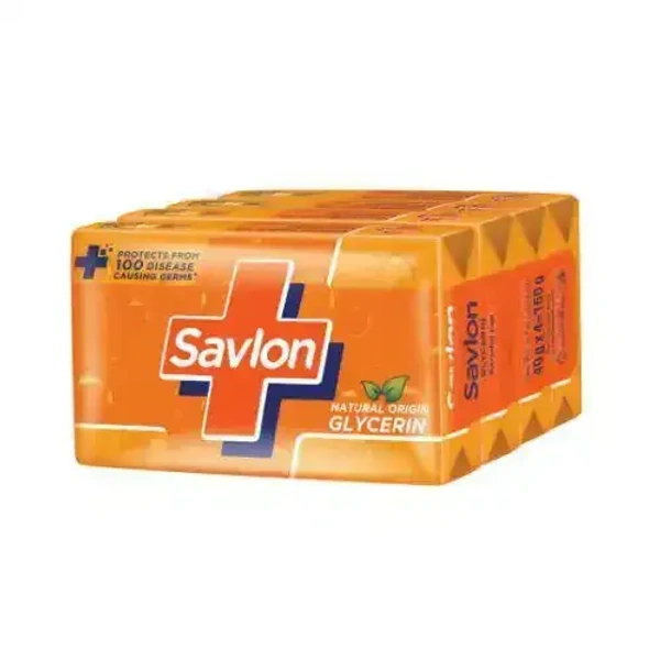 Savlon Glycerin Bath Soap (4X125gm)