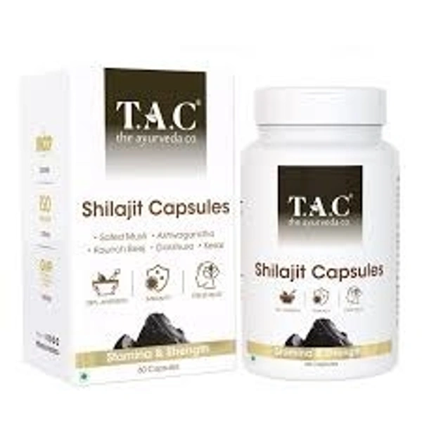 T.A.C Shilajit Capsules (60 tablets)