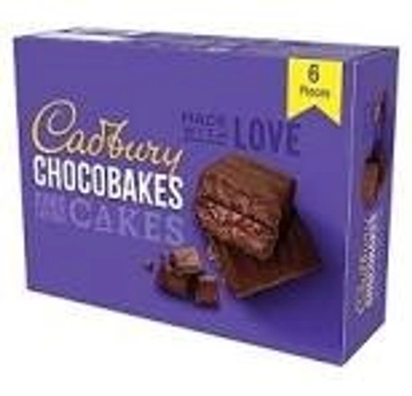 CADBURY CHOCOBAKES Cakes -114g