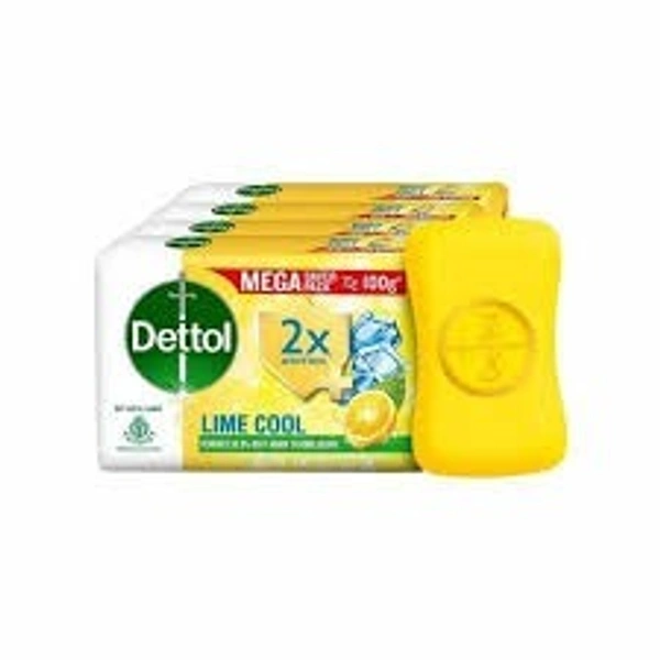 DETTOL Lime Cool Bathing SOAP 100 G PK4