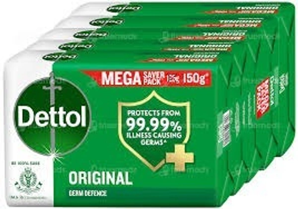 Dettol Original soap -(5X150gm)