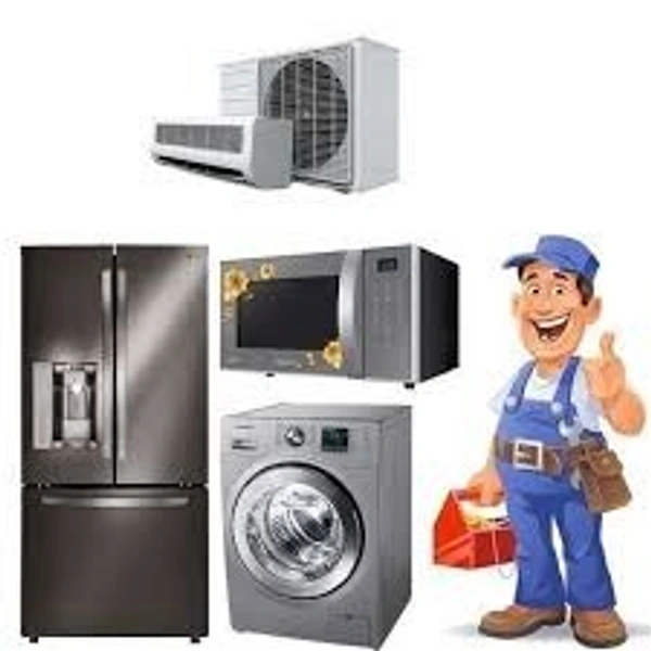 Fridge, AC, Washing Machine