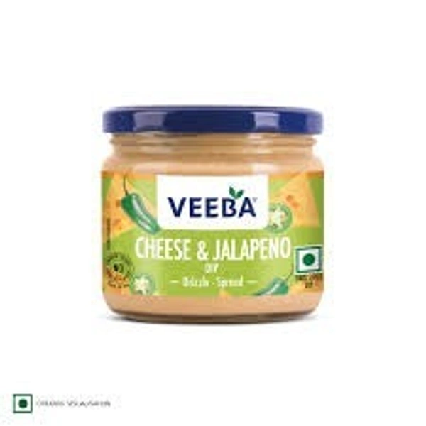 Veeba cheese & Jalapeno spread - 300g