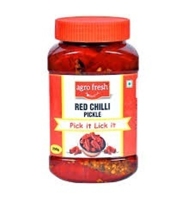Agrofresh Red Chilli Pickle - 500gm