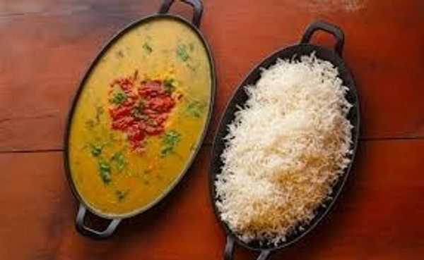 Dal Rice - Full Plate