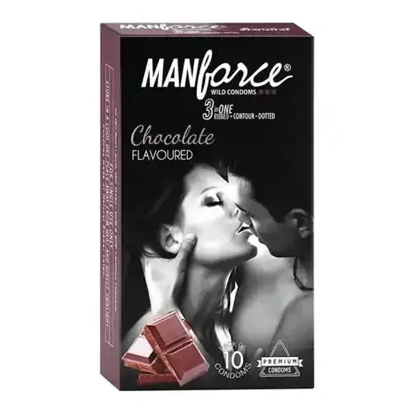 Manforce Chocolate Condoms (10U)