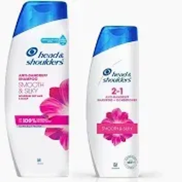 Head & Shoulders Smooth and Silky Shampoo -340ml + 70ml free