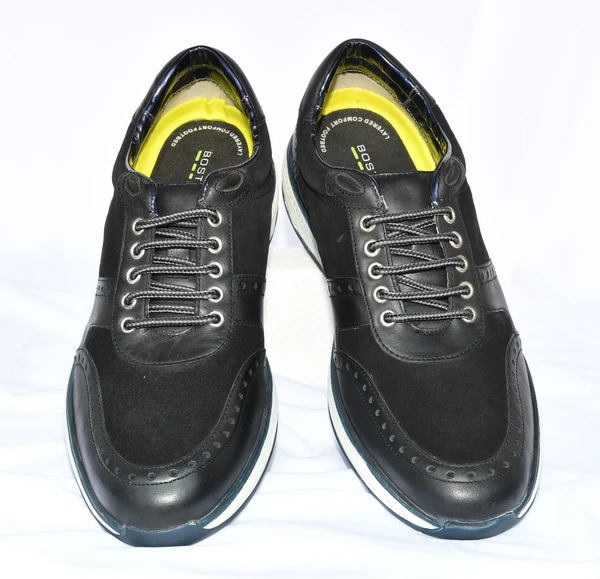 EXPORT LEATHER SHOES Corporate Casuals For Men  (Black) - 11 (28.2-28.9) Lenth In CM