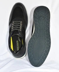 EXPORT LEATHER SHOES Corporate Casuals For Men  (Black) - 11 (28.2-28.9) Lenth In CM
