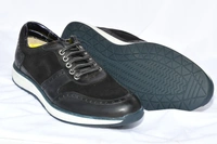 EXPORT LEATHER SHOES Corporate Casuals For Men  (Black) - 11 (28.2-28.9) Lenth In CM
