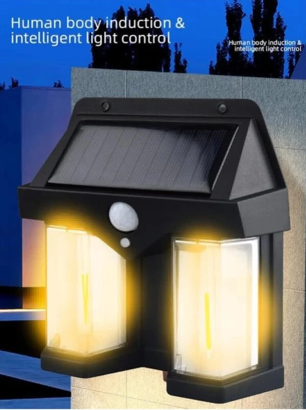 Motion Solar Light -Outdoor-(Wall Mounted Pack) - Motion Solar Light -Outdoor
