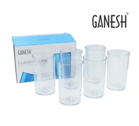 Ganesh GANESH CLASSIC GLASS SET OF-6 (EACH GLASS 350ML) - 350ML