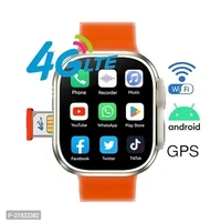 Apple Watch S8 Ultra Android Watch With Playstore and Sim 4g - Black