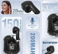 TWS Cute Futuristic Designed Airbuds With High Quality Sound At Affordable Price