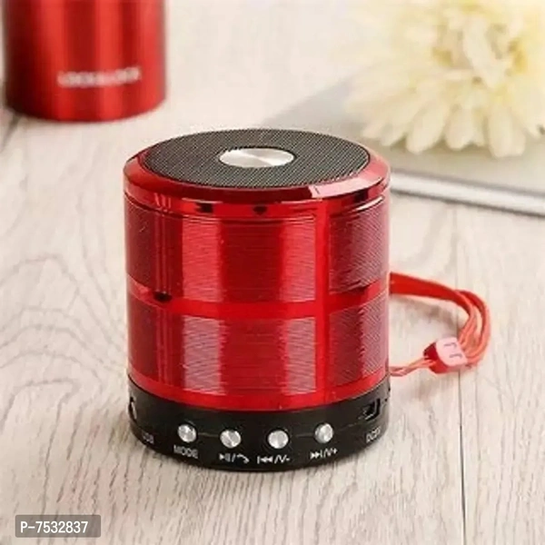 WS-887 Bluetooth Speaker With Free Earphone Combo Pack , Usb,Aux,Sd Card Support With Good Quality Sound