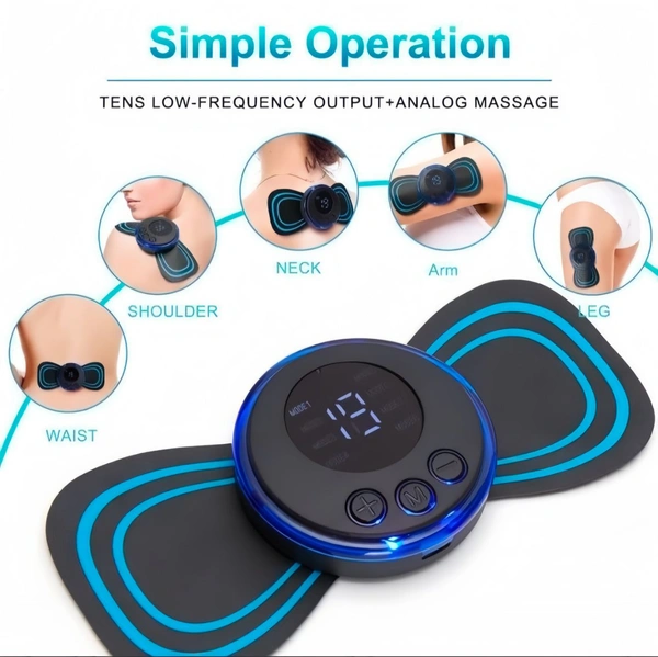 NIRVANA Portable Mini Full Body Massager With 8 Modes