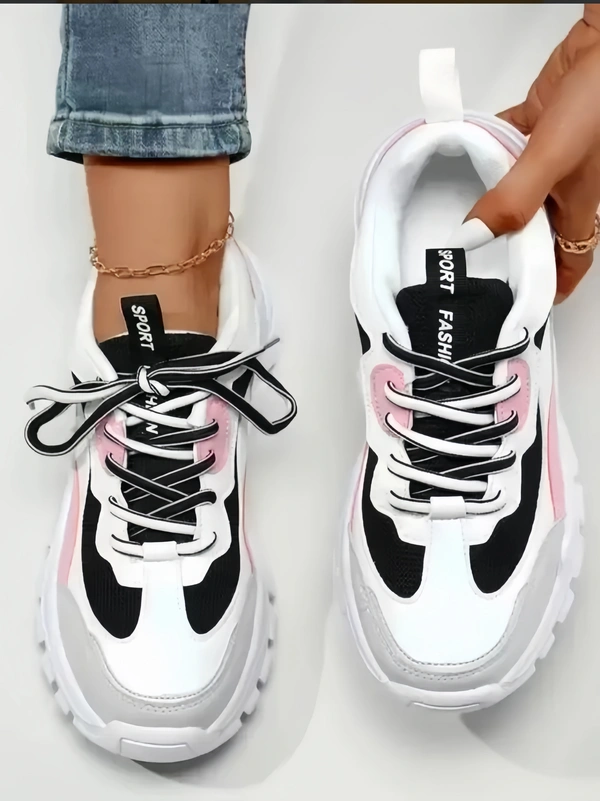 NIRVANA Women's/Girls Multicolour Synthetic Leather Sneakers Shoes - 7