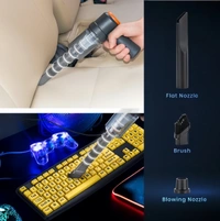 NIRVANA Portable Air Duster Wireless Vacuum Cleaner 