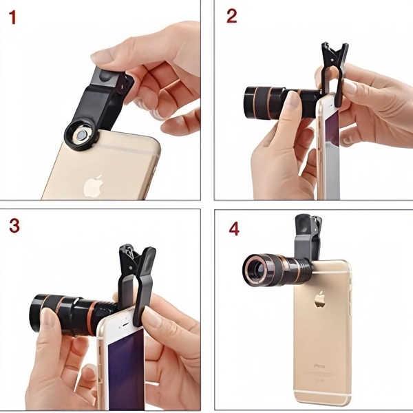 NIRVANA  Portable Mobile Telescope Zoom Lens 
