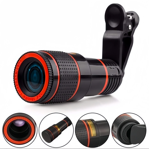 NIRVANA  Portable Mobile Telescope Zoom Lens 
