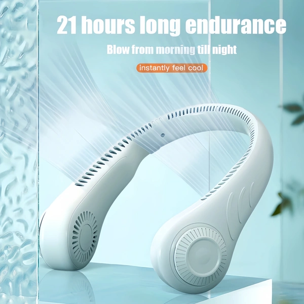 Portable Rechargeable Neck Fan