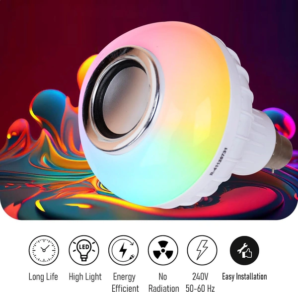 NIRVANA Smart RGB Blutooth Music Bulb 