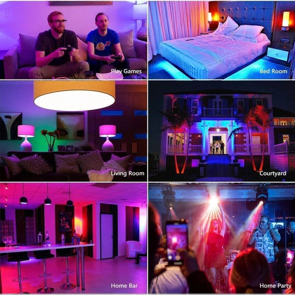 NIRVANA Smart RGB Blutooth Music Bulb 
