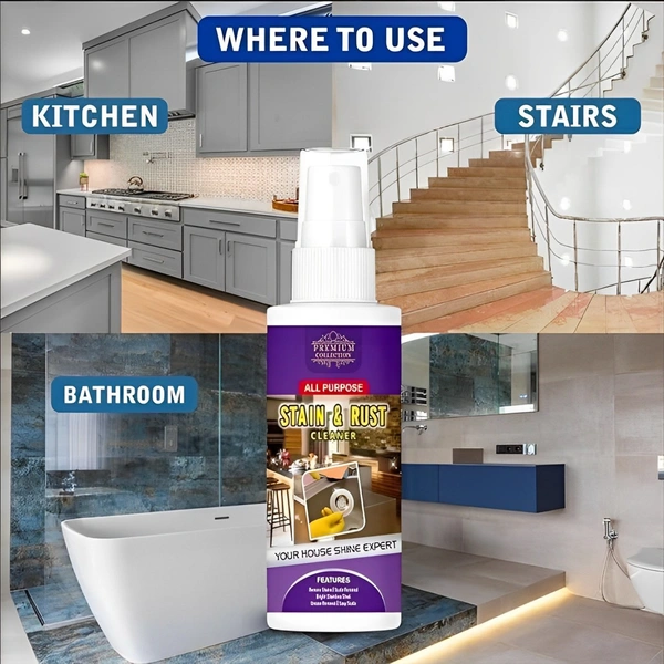 NIRVANA  Multipurpose Stain & Rust Removal Spray (Pack of 2)