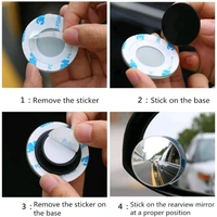 NIRVANA Blind Spot Mirror For Car/Bus/Truck (Pack Of 2)