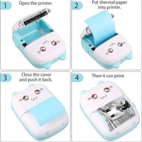 NIRVANA  Mini Inkless Blutooth Pocket Printer 