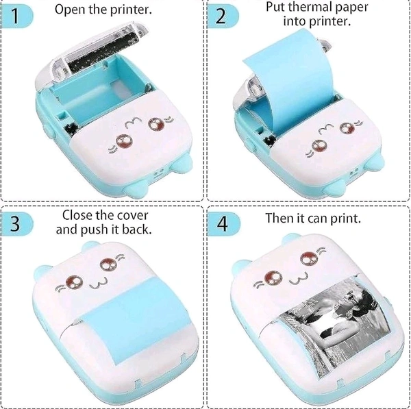 NIRVANA  Mini Inkless Blutooth Pocket Printer 