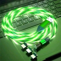 NIRVANA 3 In 1 Fast Charging Magnetic Data Cable 