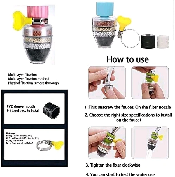 NIRVANA Tap Water Purifier Filter Faucet 