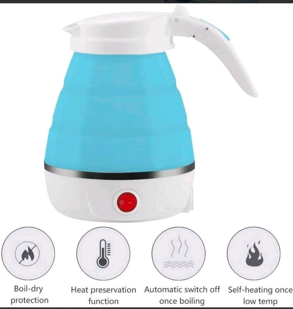 NIRVANA  Silicon Foldable Electric Kettle