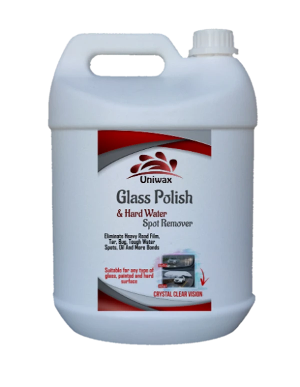 UNIWAX glass polish Hardwater Remover Glass Cleaner Glass Stain Remover  - 5kg