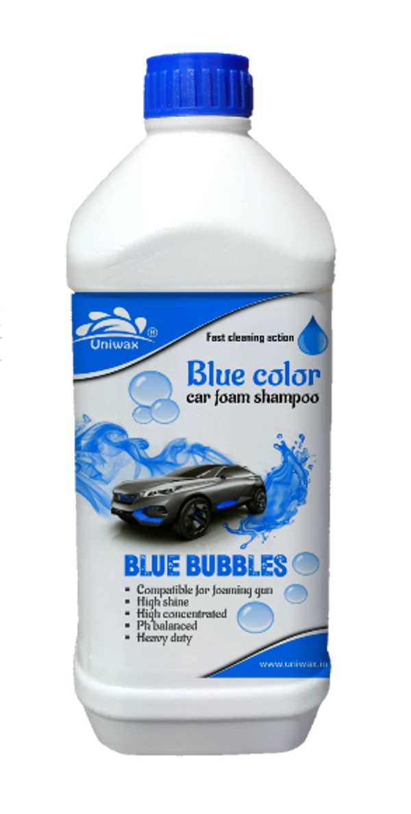 Uniwax blue foam shampoo - 5kg, blue