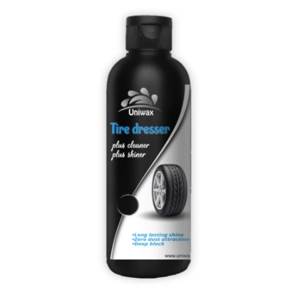 Uniwax tyre polish / tyre dresser / tire shiner - 250ml