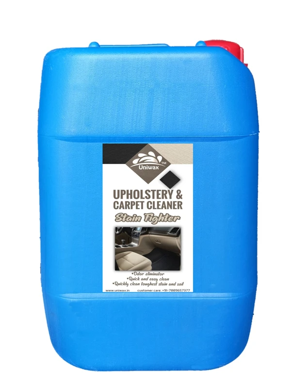 uniwax upholstery cleaner  car and sofa cleaner carpet cleaner Car Interior Cleaner for Car Seat Cleaner, Sofa Cleaner, Carpet Cleaner, Car Roof Cleaner & More - 20 liter