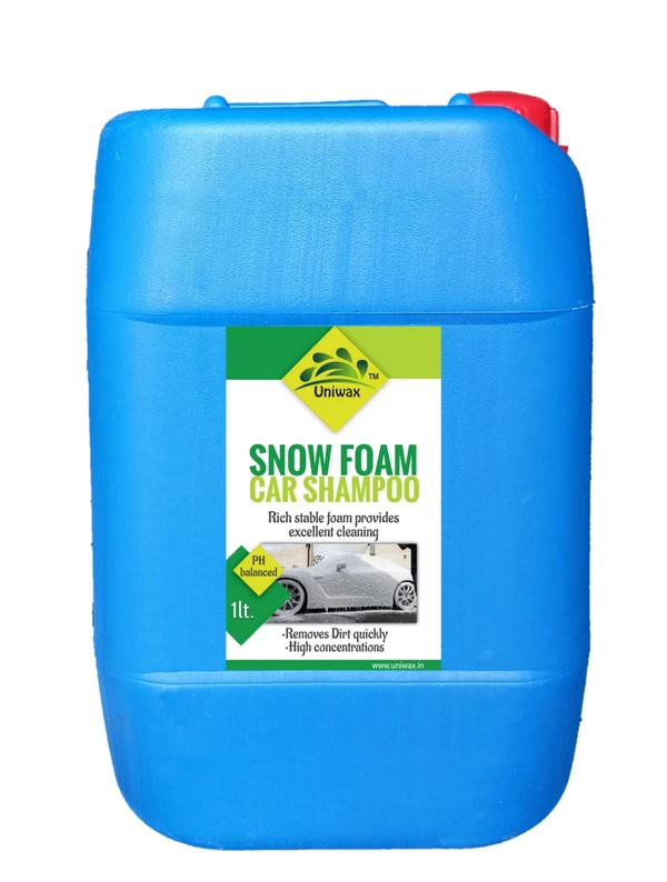 uniwax -snow foam shampoo With Wax Thick Foam - 20 liter, white