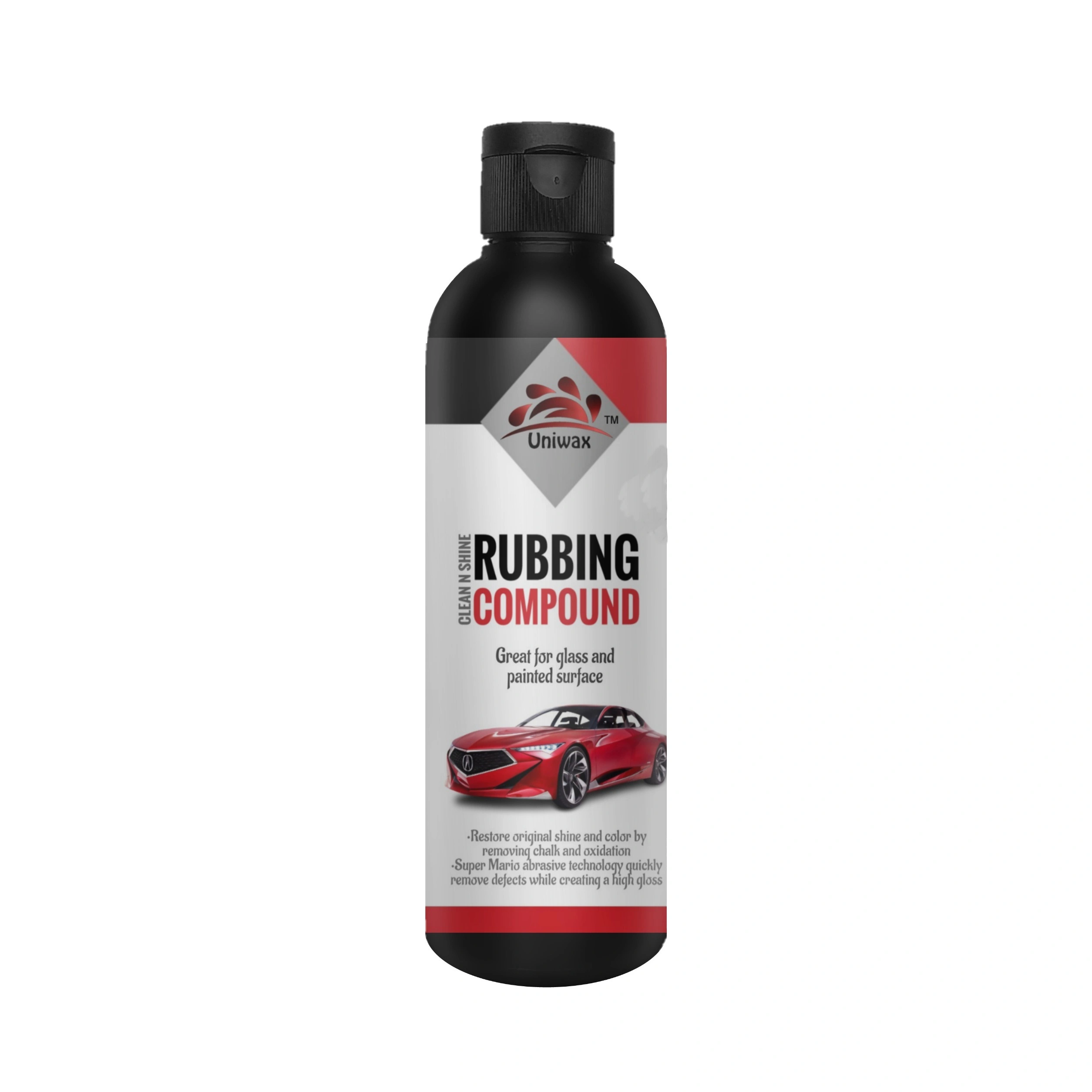 uniwax rubbing compound For Car Paint Finishing Scratch Remover - 200gm