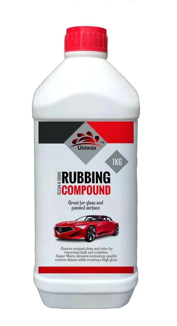 uniwax rubbing compound For Car Paint Finishing Scratch Remover - 1kg