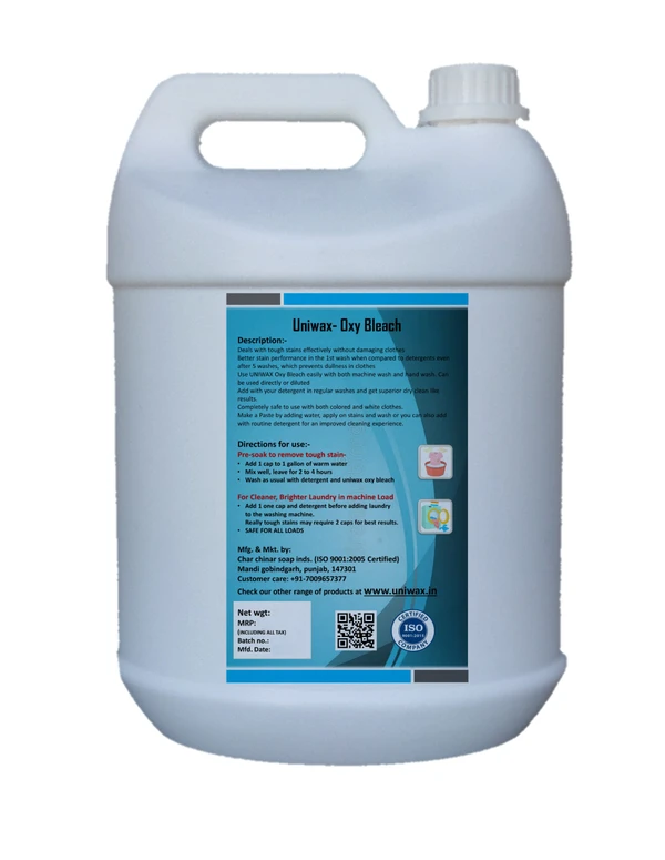 OXY BLEACH / color safe Non-Chlorine Bleach / Oxy Bleach for Stains - 5kg