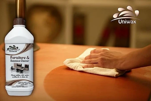 uniwax- U14 sunmica and furniture cleaner| Furniture Cleaner Liquid Spray - 1 kg