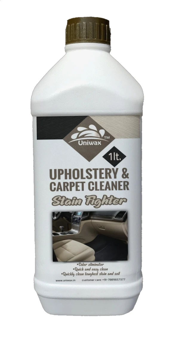uniwax upholstery cleaner  car and sofa cleaner carpet cleaner Car Interior Cleaner for Car Seat Cleaner, Sofa Cleaner, Carpet Cleaner, Car Roof Cleaner & More - 1kg
