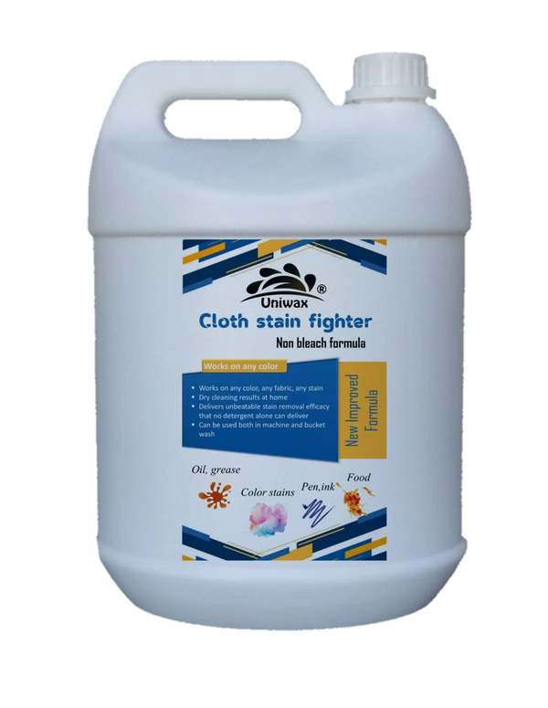 stain fighter / stain remover / ink stain .oil stain, food stain, colour stain - 5liter