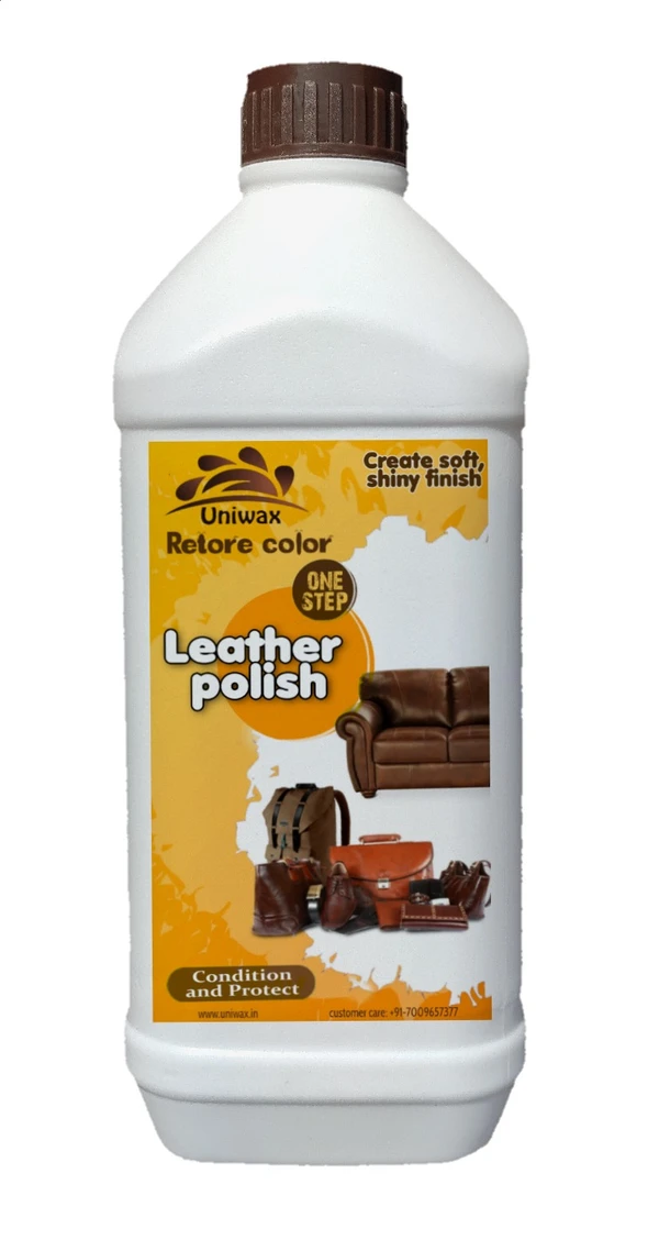 uniwax leather polish / leather conditioner natural color - 1kg