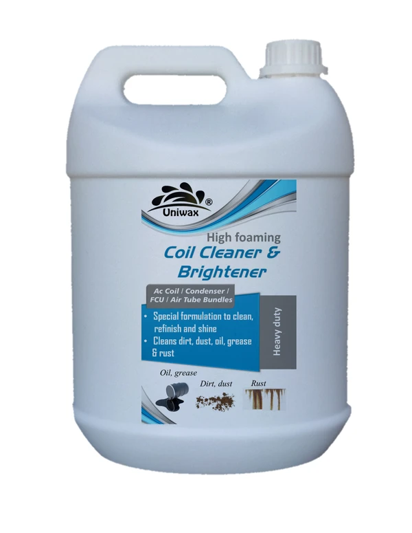 uniwax coil cleaner Cleans dirt, dust, oil, grease  & rust - 5 liter