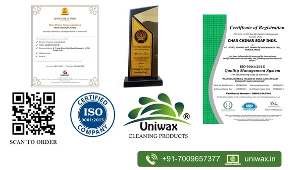 uniwax- U14 sunmica and furniture cleaner| Furniture Cleaner Liquid Spray - 1 kg