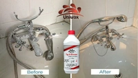 Tap & Shower Cleaner – Deep Cleaning Formula for Removes Limescale Stubborn Stains & Water Deposits - 1kg