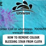 uniwax color bleeding stain remover / UL01 /  Colour Cloth stain remover - 1 Liter